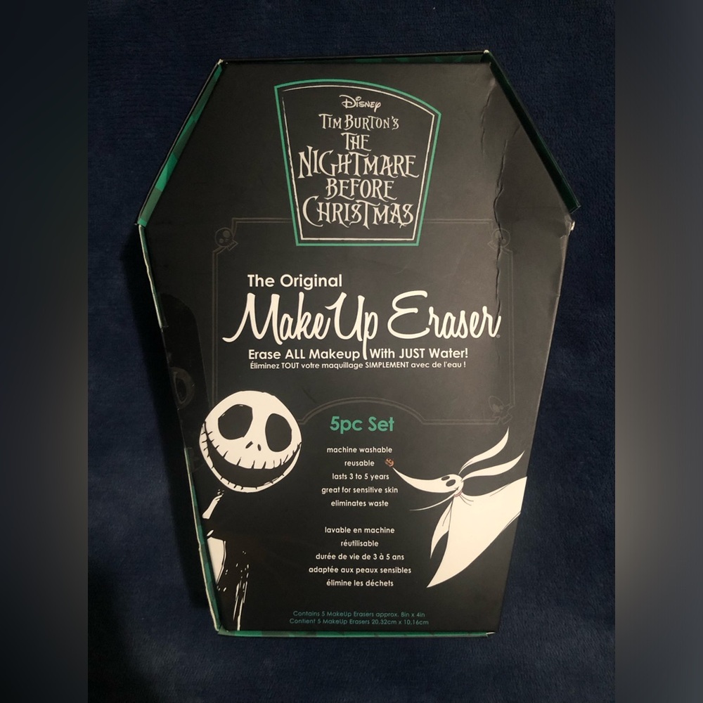 The Original Makeup Eraser Nightmare Before Christmas 5pc Mini Set NIB SEALED